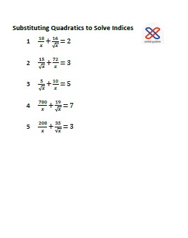 Practise Laws of Indices
